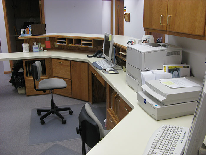 Fremont office front desk