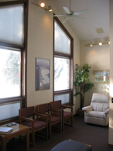 Tiffin office waiting room