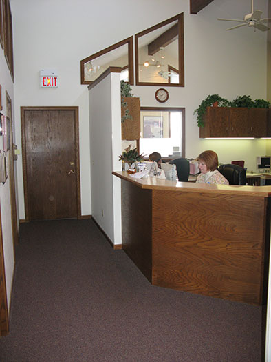 Tiffin office front desk