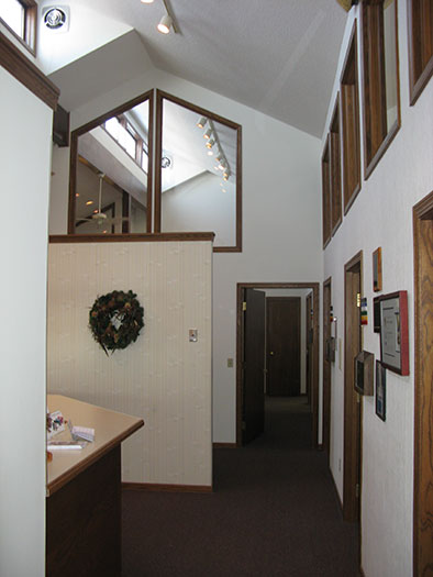 Tiffin office hallway